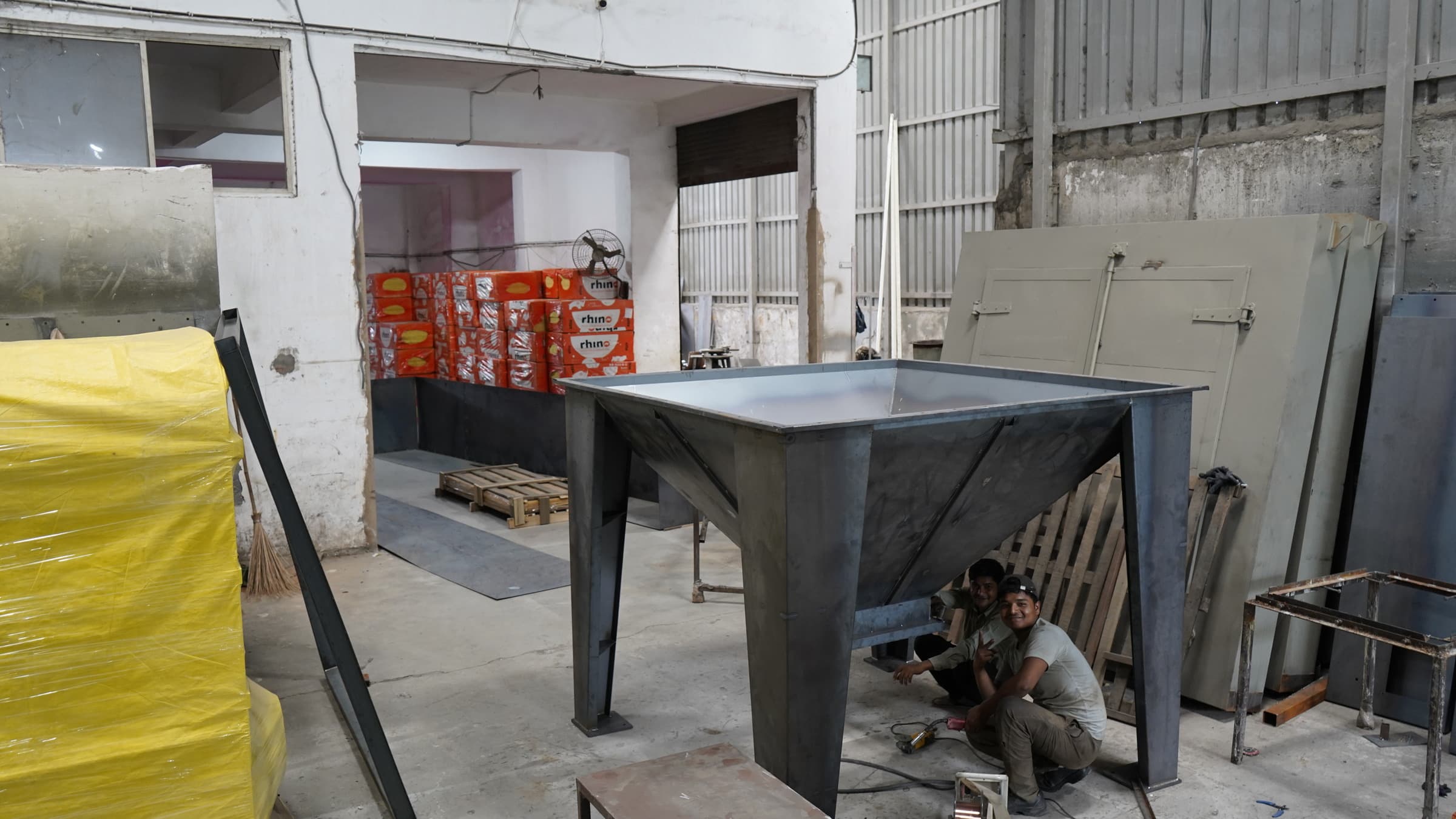 OptiFinish facility — office environment