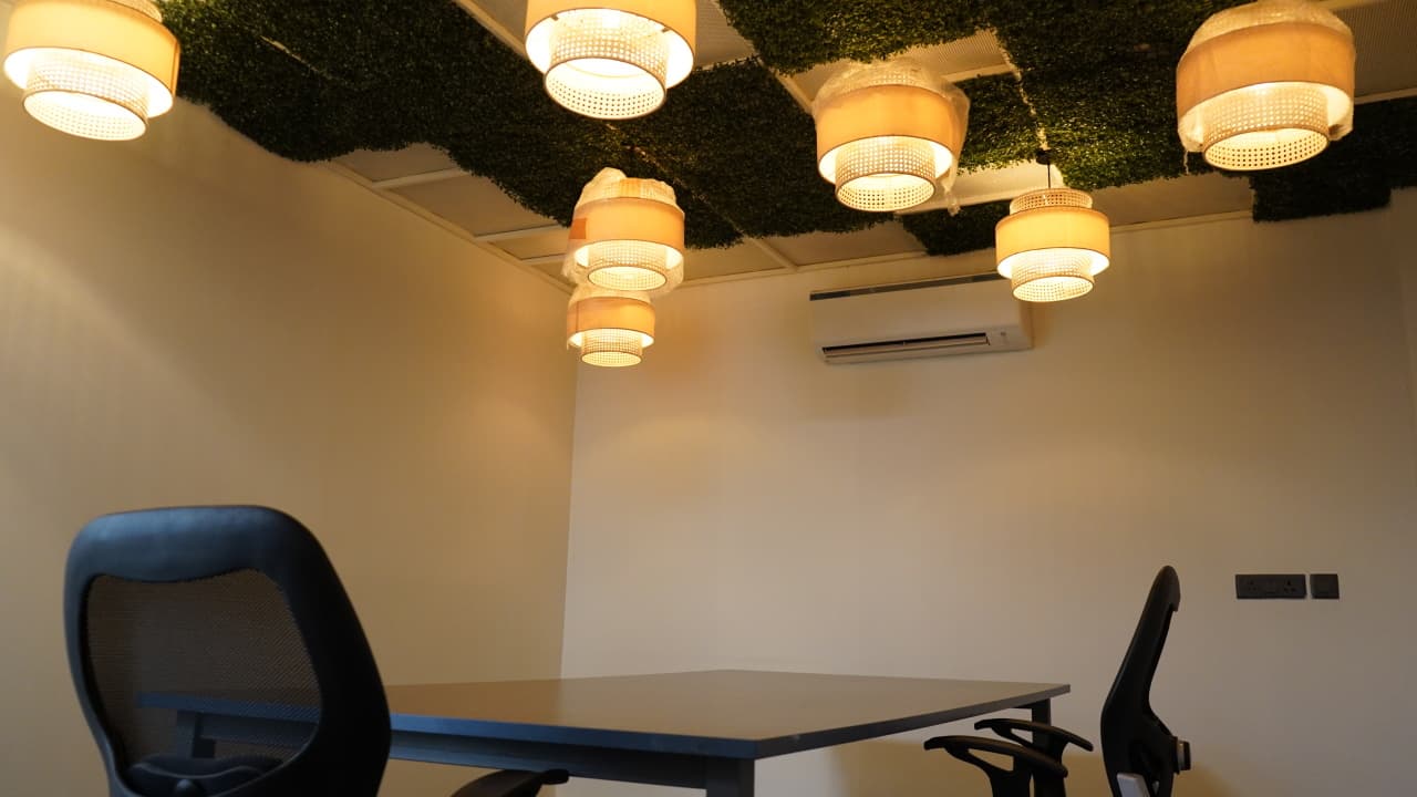 OptiFinish facility — office environment