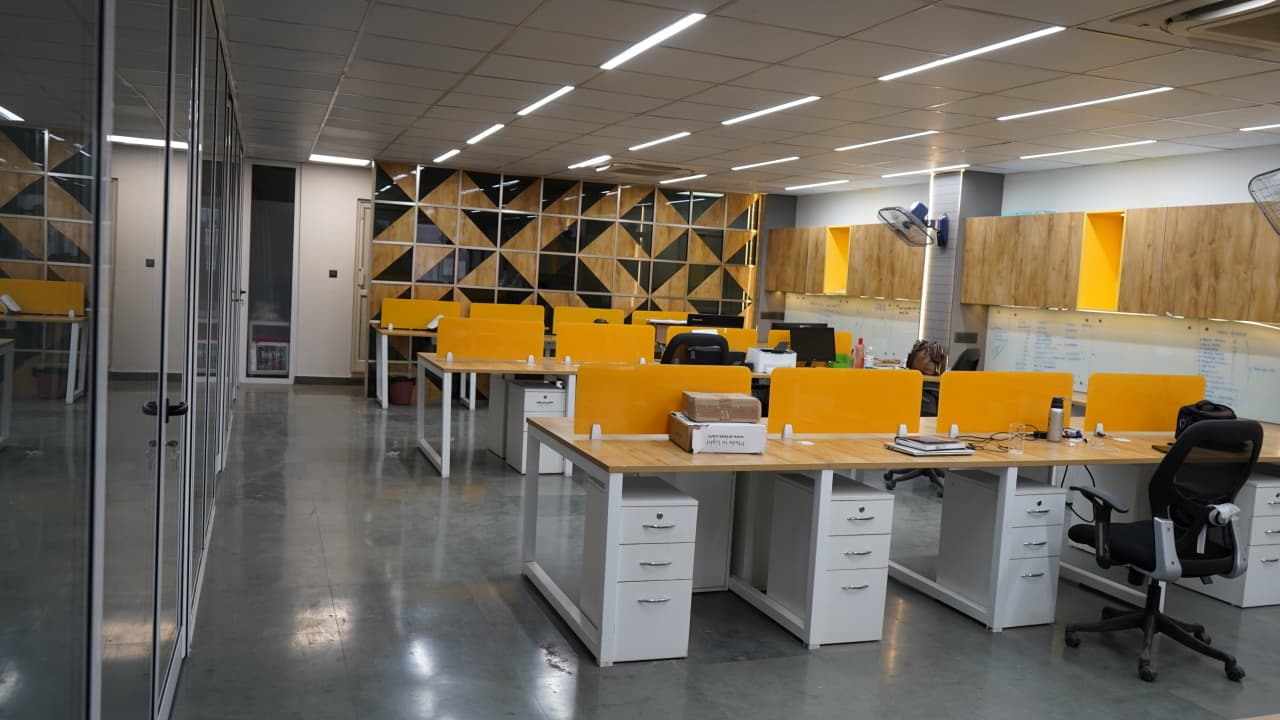 OptiFinish facility — office interior