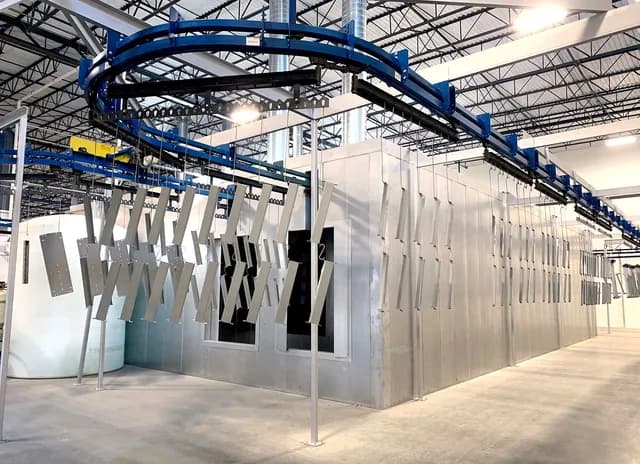 High-production paint lines