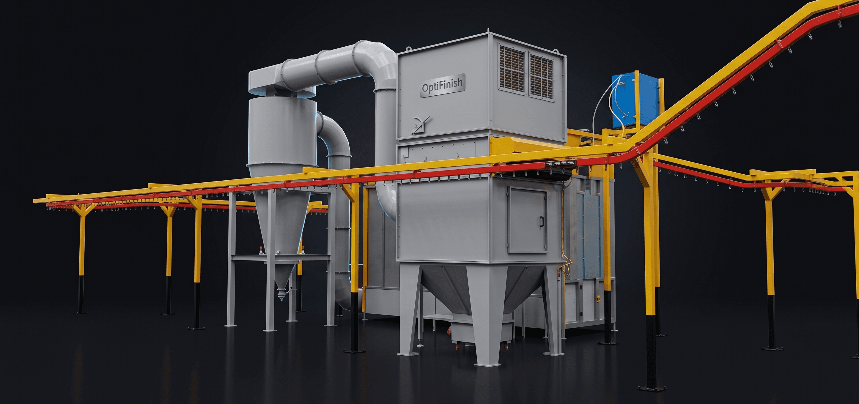 Cyclone & Dust Collector · powder recovery system